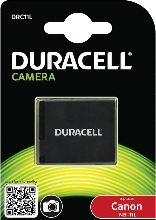 Duracell Li-Ion Akku 600 mAh für Canon NB-11L (Kamera Akku)
