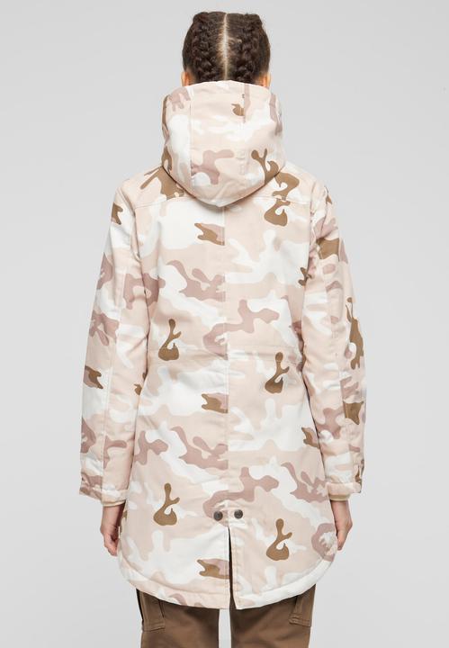 Actual product image Brandit Women's Marsh Lake Parka size XS colour candy/camouflage pattern (XS)
