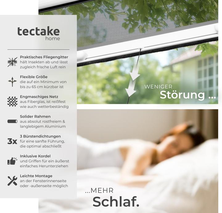 Image du produit tectake Store Rideau (130 x 160 cm)