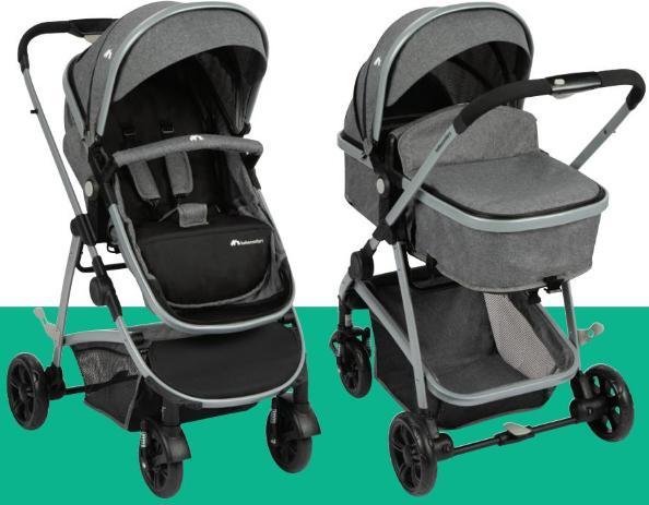 Produktbild Bébé Confort Hello 2-In-1 Pram Black Chic