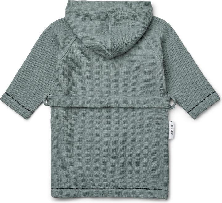Image du produit Liewood Gray Peignoir bien-être tissu gaufré (98, 102, 104, 100 A)