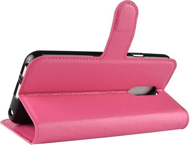 Produktbild MU Classic Litchi Leder Bookcover Series (LG Q7+, LG Q7)