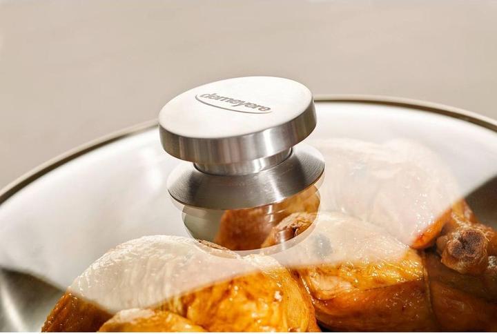 Actual product image Demeyere Glass lid with stainless steel ring 26cm (26 cm, Glass, Metal)