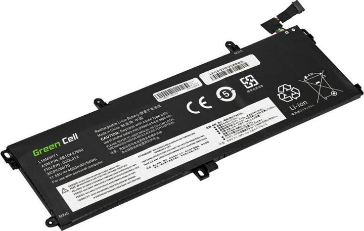 Image du produit GreenCell Batterie d'ordinateur portable pour Lenovo ThinkPad T590 T15 P15s P53s - 4650mAh (3 cellules, 4650 mAh)