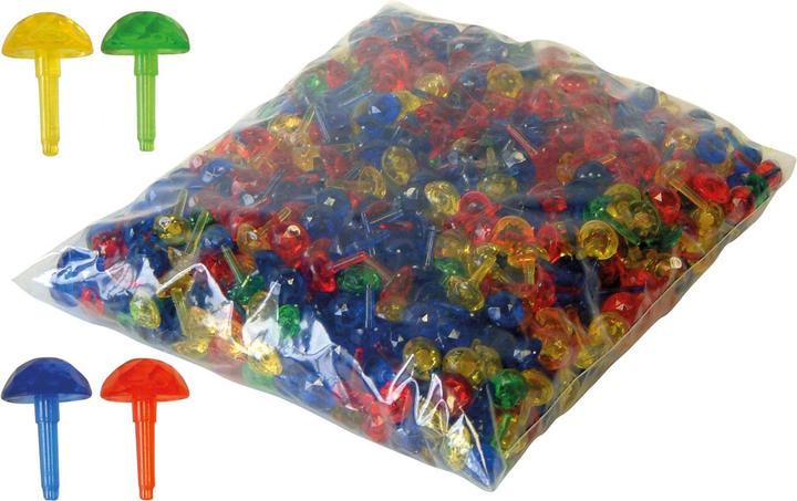 Actual product image Lena Mosaic 1000 pcs. perler transparent 15mm