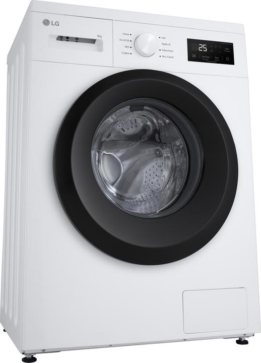 Produktbild LG Waschmaschine Weiss, 1400 Umin, A ITModell (8 kg, Links)