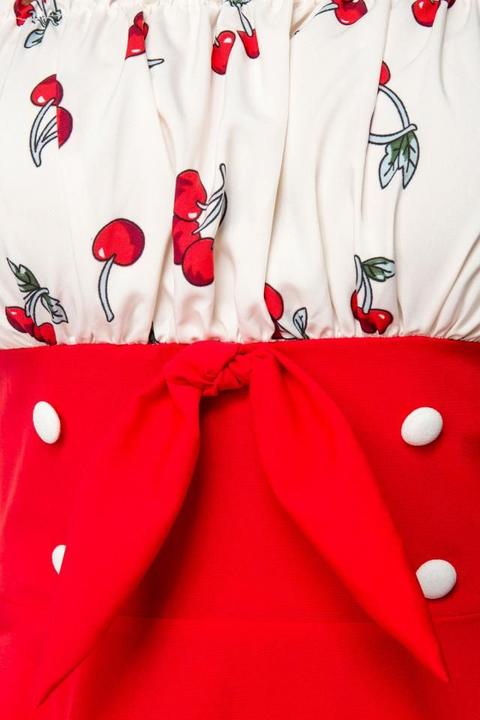 Produktbild Figl schulterfreies Swing-Kleid (L)