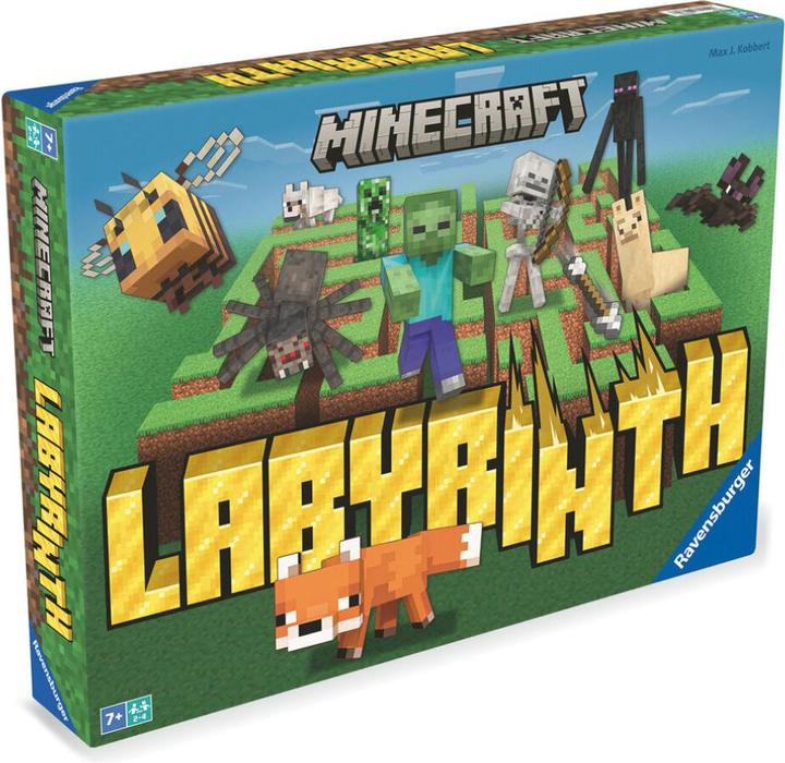 Produktbild Ravensburger 24684 - Minecraft Labyrinth - Der Spieleklassiker für 2-4 Spieler ab 7 Jahren mit (Multilingual)