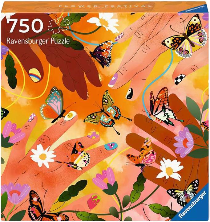 Actual product image Ravensburger Puzzle 12001200 - Flower Festival - Art&Soul- 750 pieces jigsaw puzzle for adults and children (750 pieces)