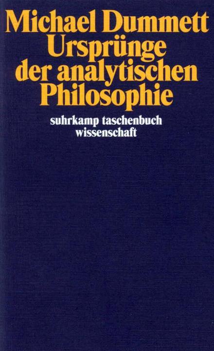 Immagine prodotto Ursprünge der analytischen Philosophie (Tedesco, Michael Dummett, 2004)