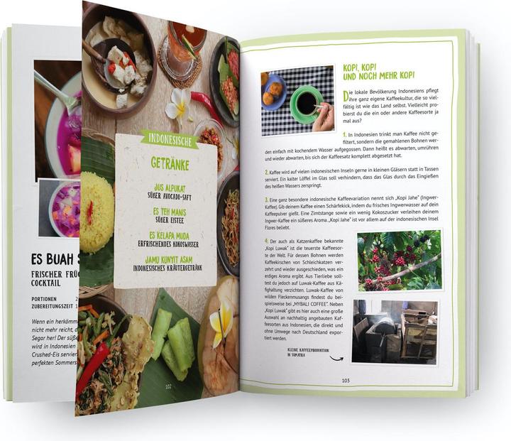 Actual product image Indonesien Kochbuch: 38 indonesische Rezepte (Authentische Indonesische Küche mit einfachen (German, Sanita Sijecic, Simon Sitanggang, Melissa Schumacher, Pia Himmelein, Sebastian Würfel, 2021)