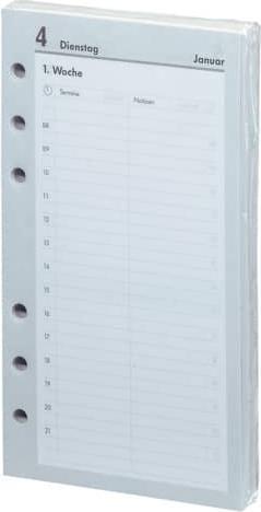 Image du produit BSB-Obpacher Calendriers pour minuterie env. A7 1jour/1page (12 x 8 cm)