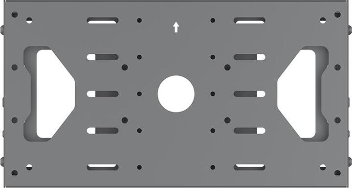 Immagine prodotto Multibrackets Staffa da parete 15-65", metallo, nero, max 70 kg (Adattatore / Piastre di montaggio)