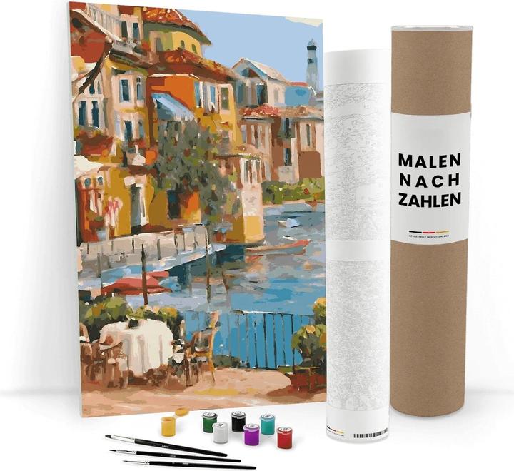 Actual product image ZenPainting Café am Gardasee - Malen nach Zahlen