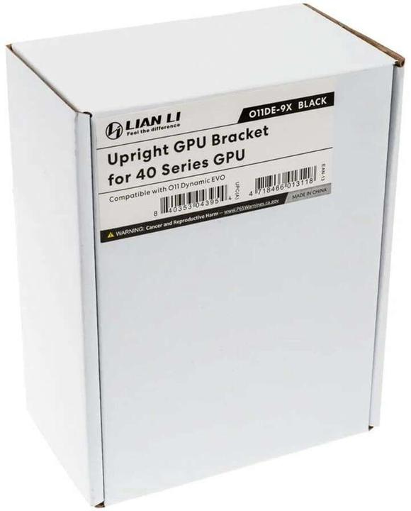 Actual product image Lian-Li O11DE-9X GPU Bracket
