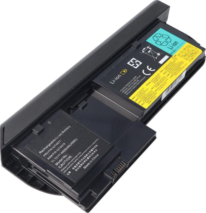 Produktbild AccuCell Akku Lenovo Thinkpad X220 Tablet, X220i, X220t, X230t, 42T4879, 42T4881 (6 Zellen, 4400 mAh)