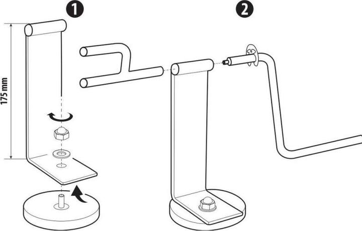 Produktbild Lampa Magnetic-Vortex, Spanngurtaufroller
