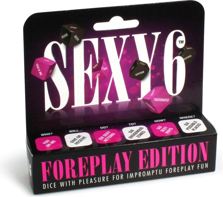 Produktbild Creative Conceptions Sexy 6 Dice - Foreplay Edition (Würfelspiel, Englisch)