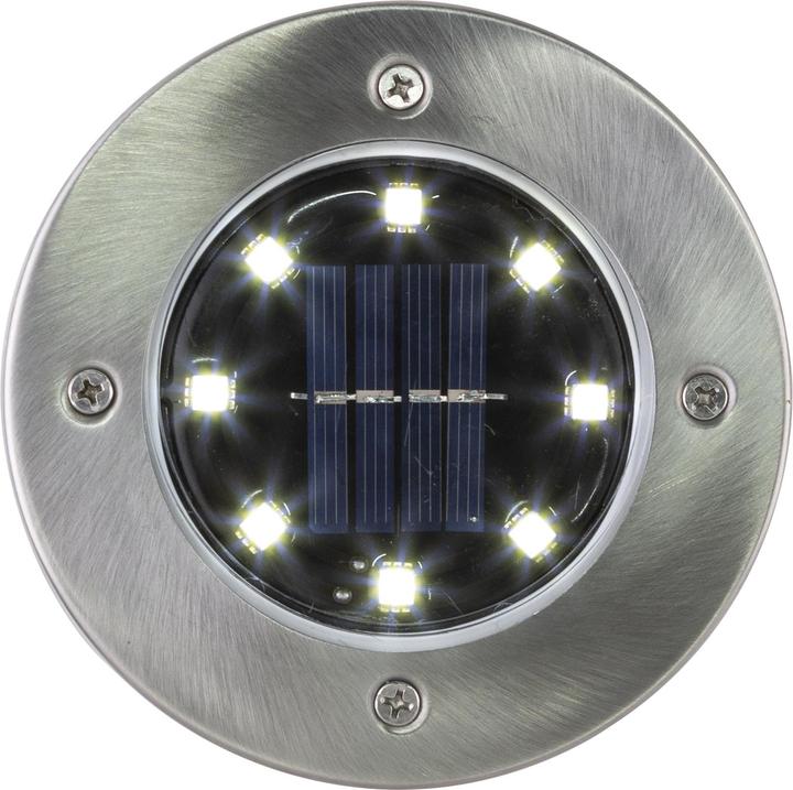 Immagine prodotto Globo Luce Solare In Acciaio Inox, 8xled (2 x)