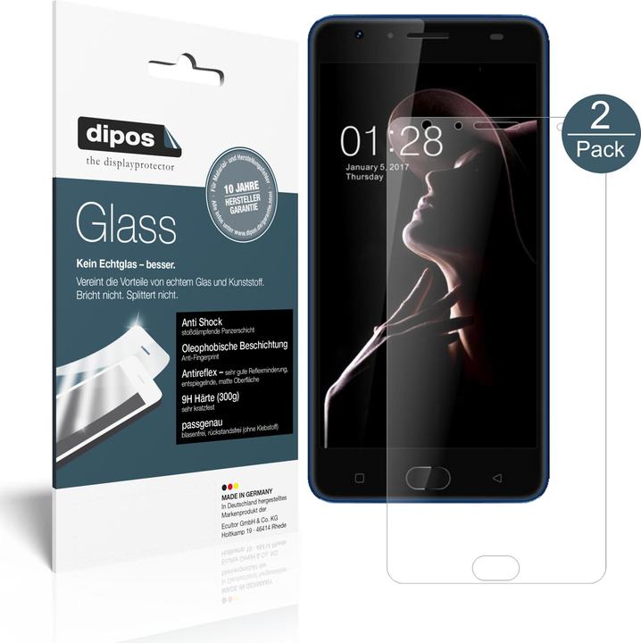 Immagine prodotto Dipos Pellicola Protettiva Anti-Shock (2 Pezzo/i, Gretel GT6000)