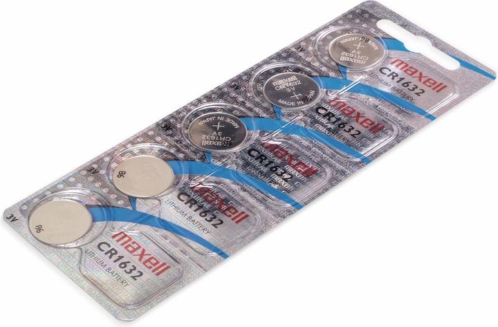 Produktbild Maxell Knopfzelle CR1632 (5 Stk., CR1632, 140 mAh)