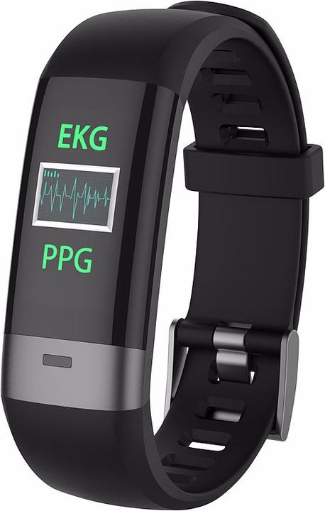Produktbild Newgen medicals Fitness-Armband, Blutdruck-/Herzfrequenz-/EKG-Anzeige, Bluetooth und App (20 mm)