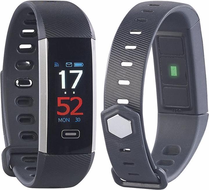Produktbild Newgen medicals Fitness-Armband mit Farbdisplay, Blutdruck-Anzeige und Bluetooth