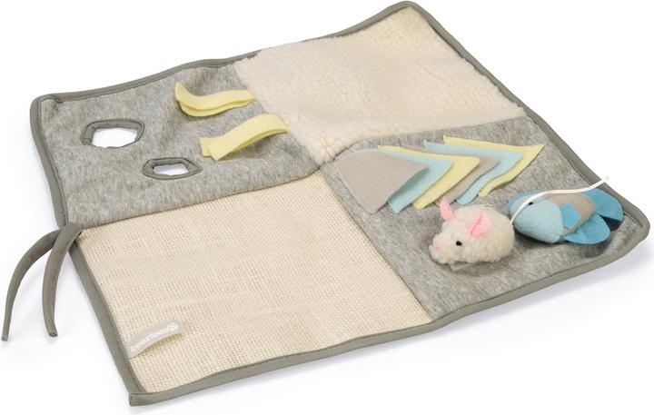 Beeztees Chaton Weezy au terrain de jeu (Jouets avec herbe à chat)
