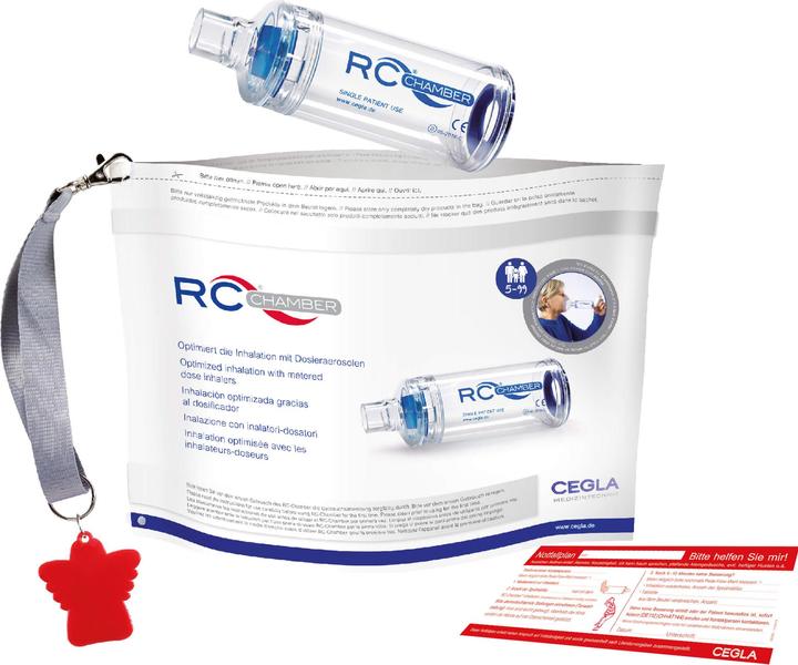 RC Chamber mit Mundstück für Erwachsene u. Kinder, 1 St. Vorrichtung