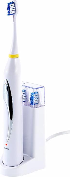 Newgen medicals Elektrische ionische sonische tandenborstel met oplaadstation en 2 opzetborstels