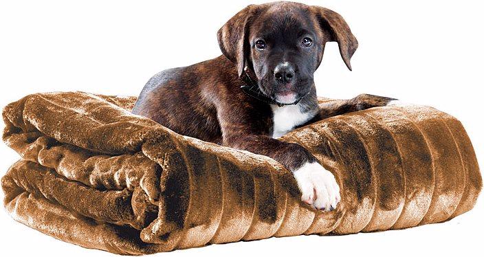 Immagine prodotto Wilson Gabor Elegante coperta di pelliccia intrecciata "Mink (150 x 210 cm)
