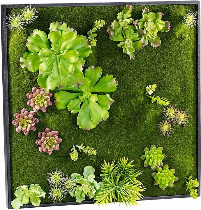 Produktbild Carlo Milano Vertikaler Wandgarten Ken mit Deko-Ranken