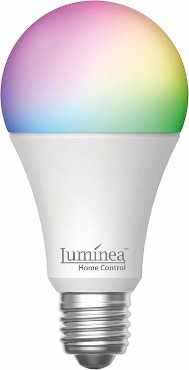 Immagine prodotto Luminea Set di 4 lampade LED WLAN, per Amazon Alexa/Google Assistant (E27, 12 W, C)