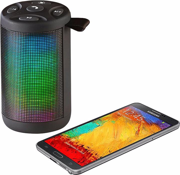 Produktbild Auvisio Lautsprecher & MP3-Player mit Bluetooth (10 h, Netzbetrieb, Akkubetrieb)