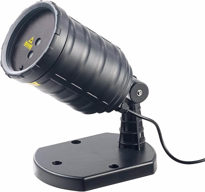 Produktbild Lunartec Laser-Projektor mit Sternenregen-Lichteffekt