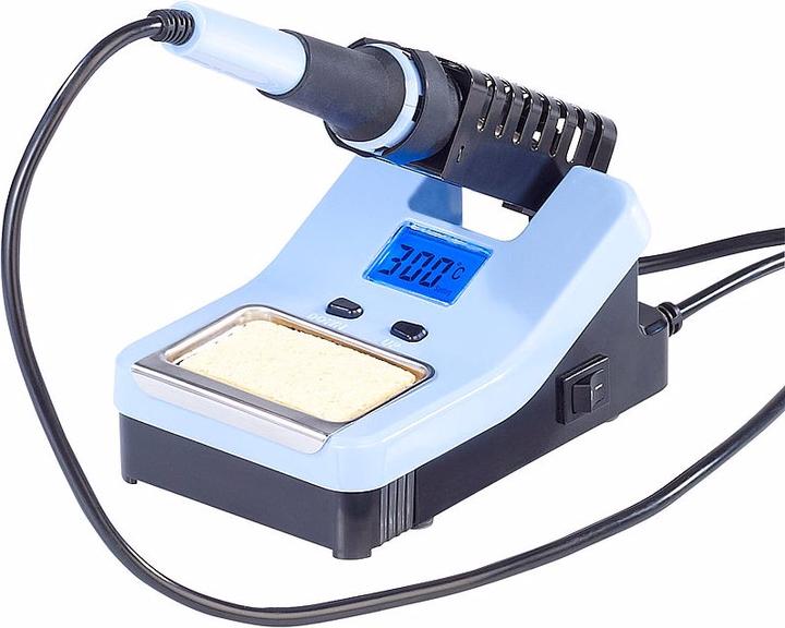 Actual product image AGT Digital soldering station with LCD display