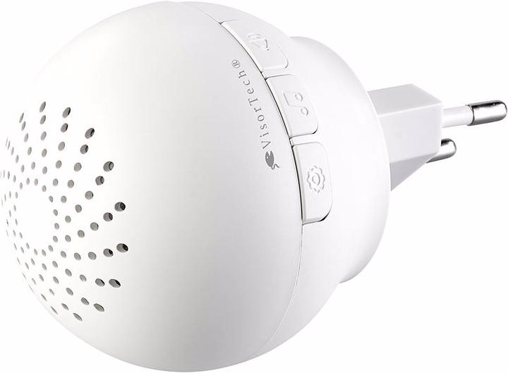 VisorTech Smarter 2in1 WLAN-Steckdosen-Alarm/-Klingel mit Funk-Gateway (App, Funk 433-Mhz)