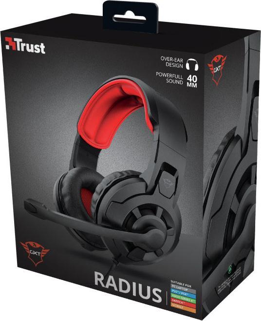 Immagine prodotto Trust Cuffie da gioco multipiattaforma GXT 411 Radius (Cablato)