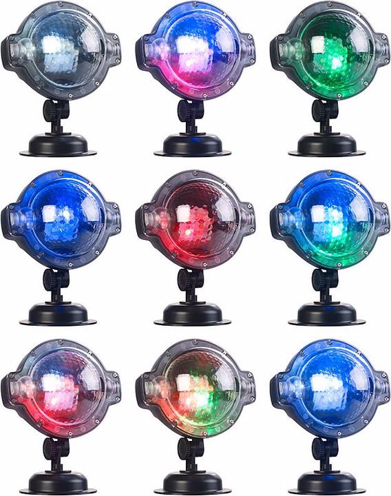 Image du produit Lunartec Lampe boule à LED avec effet de chute de neige et minuterie (LED)