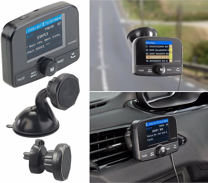 Actual product image Auvisio Car DAB+/DAB receiver