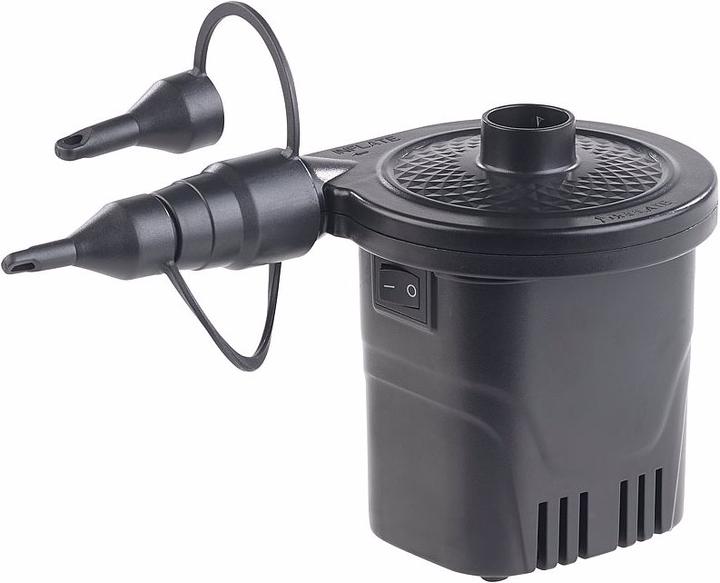 Produktbild Infactory 2in1-Akku-Luftpumpe mit Powerbank-Funktion & USB-Ladekabel