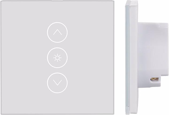Image du produit Luminea Interrupteur et variateur de lumière tactile, compatible avec Amazon Alexa et Google Assistant.