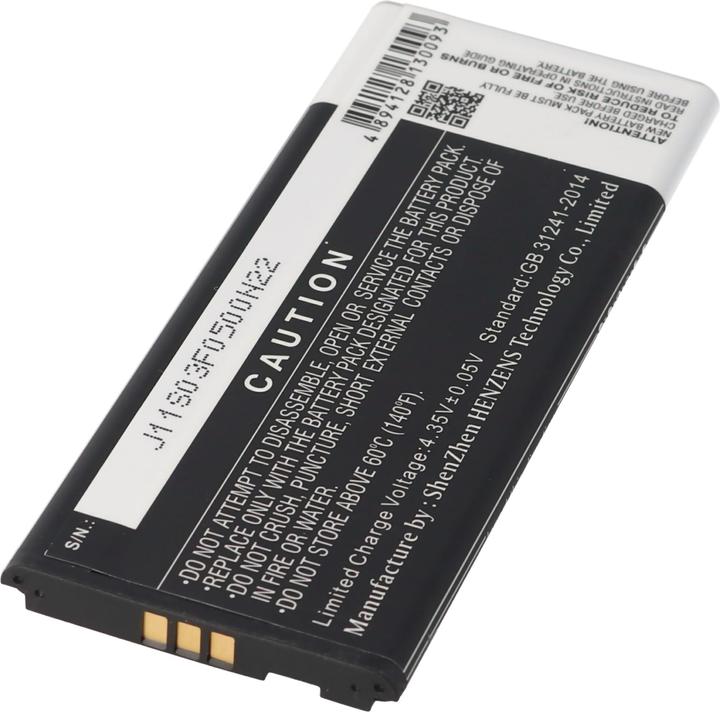 Actual product image AccuCell Battery Microsoft Nokia Lumia 640 Dual SIM