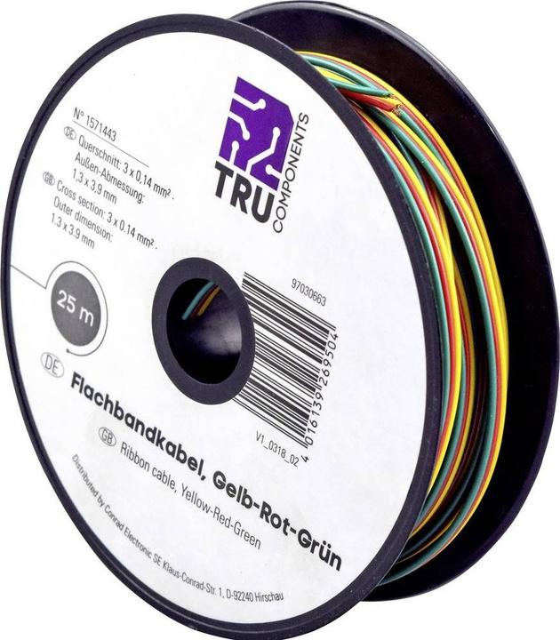 Produktbild Tru Components Flachbandkabel