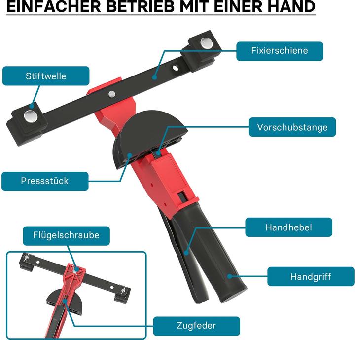 Produktbild Wiltec Hand Rohrbiegemaschine (32 mm)