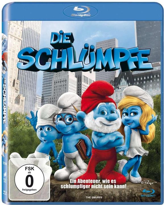 Die Schlümpfe (Blu-ray, 2011, Schwedisch, Englisch, Deutsch, Dänisch, Finnisch, Norwegisch)