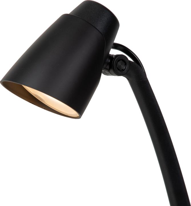 Produktbild Lucide LUDO - Schreibtischlampe - LED - 1x4,5W 3000K - Schwarz 18660/05/30 (350 lm)