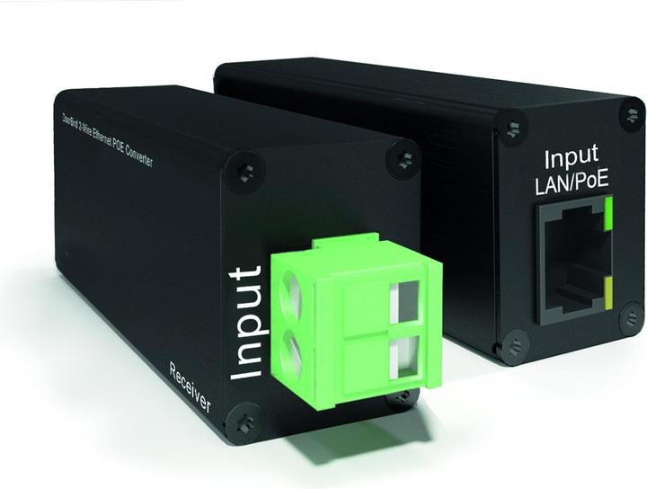 Produktbild Doorbird 2-Drath Ethernet POE Konverter