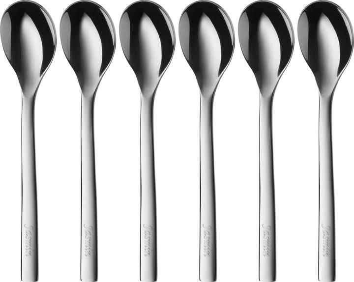 Eierlöffel Set 6tlg 12cm Nuova Edelstahl poliert (6 Stück, Löffel)