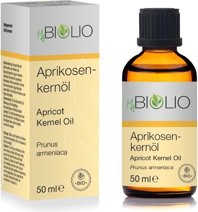 Image du produit MyBiolio Huile de noyau d'abricot (Huile pour le corps, 50 ml)
